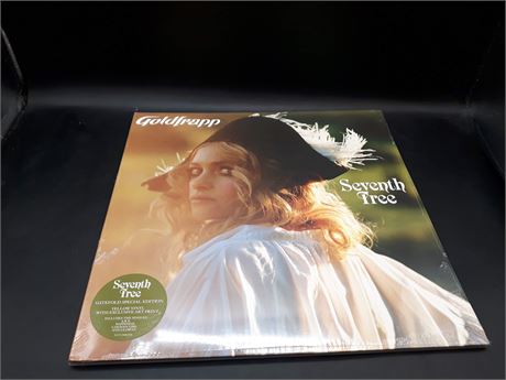 SEALED - GOLDFRAPP - SEVENTH TREE - SPECIAL EDITION YELLOW VINYL