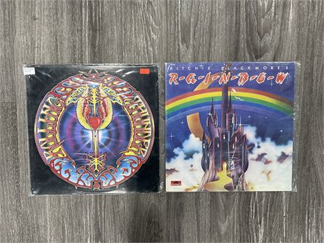 MICKEY HART - ROLLING THUNDER & RITCHIE BLACKMORE - RAINBOW - NEAR MINT (NM)