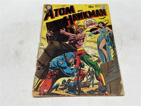 THE ATOM & HAWKMAN #45 - DETACHED COVER