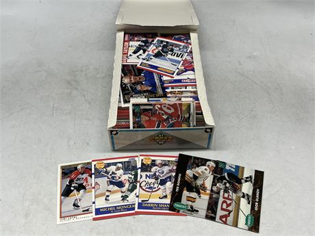 400 NHL CARDS - INCLUDES MANY STARS ROOKIES