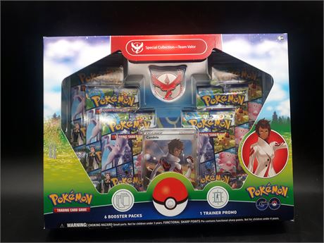 SEALED - POKEMON GO SPECIAL COLLECTION TEAM VALOR
