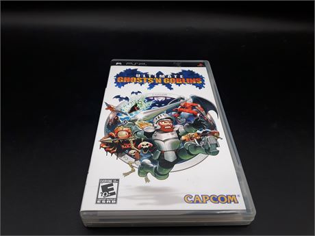 ULTIMATE GHOSTS 'N GOBLINS - CIB - VERY GOOD CONDITION - PSP