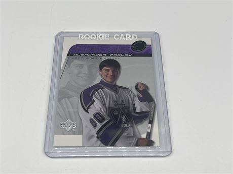 02-03 UD ALEX FROLOV YOUNG GUNS ROOKIE