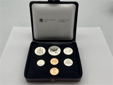 ROYAL CANADIAN MINT 1979 COIN SET IN CASE