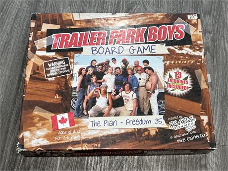 RARE TRAILER PARK BOYS BOARD GAME - COMPLETE (High eBay sold comps)