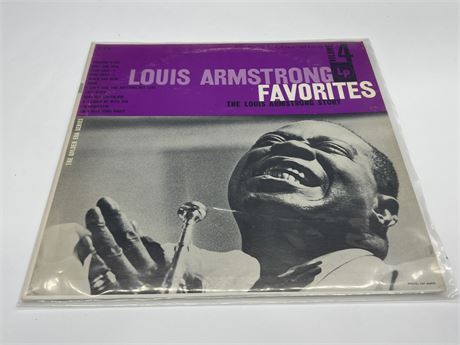 THE LOUIS ARMSTRONG STORY - VG+