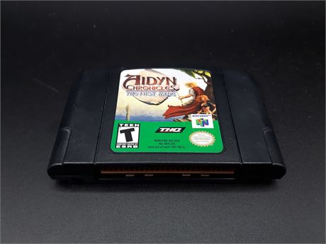 AIDYN CHRONICLES - N64 (EXCELLENT CONDITION)