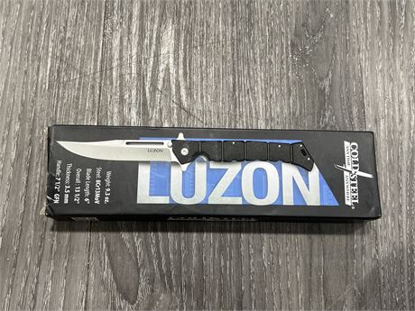 NEW LUZON COLD STEEL POCKET KNIFE (RETAIL $90)