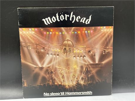 MOTÖRHEAD - NO SKEEP ‘TIL HAMMERSMITH - VG+