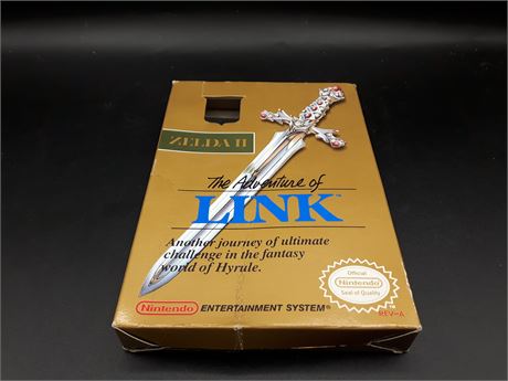 THE ADVENTURE OF LINK - CIB - NES