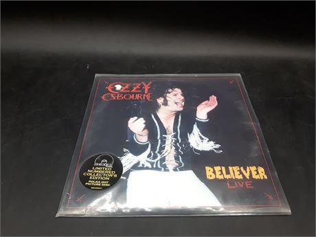 SEALED - OZZY OSBORNE - LIMITED NUMBERED COLLECTORS EDITION (#1210) - 7" VINYL