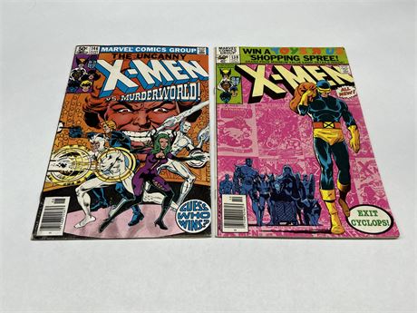 X-MEN #138 & #146
