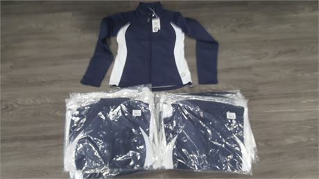 18 (NEW) ATHLETIC JACKETS (ADULT XS)