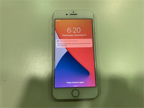 WHITE IPHONE 8 WORKING CONDITION