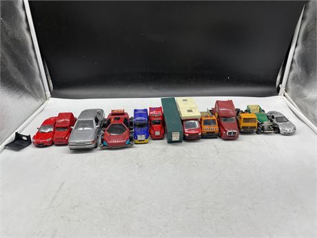 LOT OF 12 ASSORTED CARS