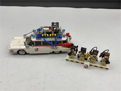 LEGO IDEAS GHOSTBUSTERS ECTO-1 SET COMPLETE NO BOX OR INSTRUCTIONS (21108)
