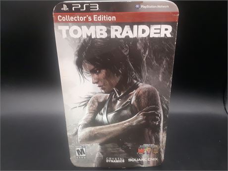 TOMB RAIDER - COLLECTORS EDITION - VERY GOOD CONDITION - PS3