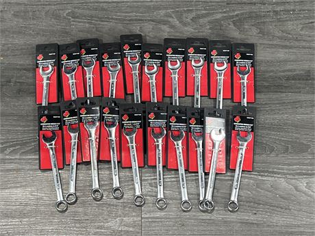 20 NEW 9/16” COMBINATION WRENCHES