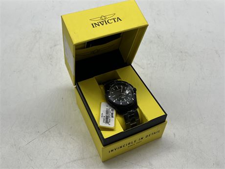 INVICTA PRO DIVER MASTER OF THE OCEANS WATCH W/PRICE TAG OF $695