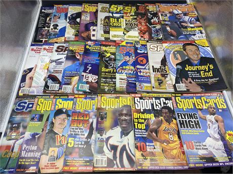 27 MISC SPORT MAGS