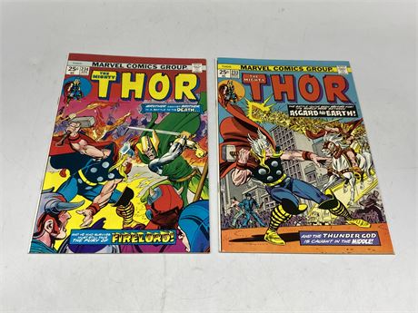 THE MIGHTY THOR #233 & #234