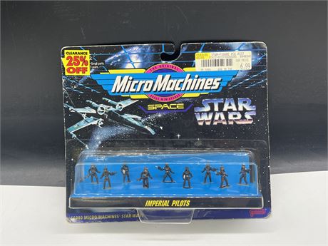 1996 STAR WARS MICRO MACHINES IMPERIAL PILOTS