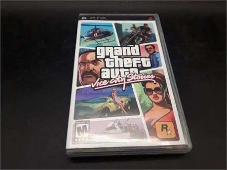 GRAND THEFT AUTO VICE CITY STORIES - VERY GOOD CONDITION - PSP