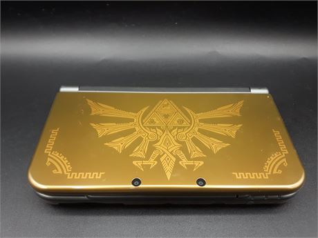 ZELDA EDITION NEW STYLES 3DS XL CONSOLE (LIMITED EDITION) EXCELLENT CONDITION