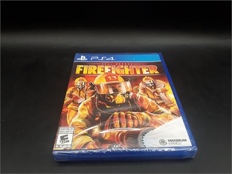 SEALED - REAL HEROES FIREFIGHTER - PS4