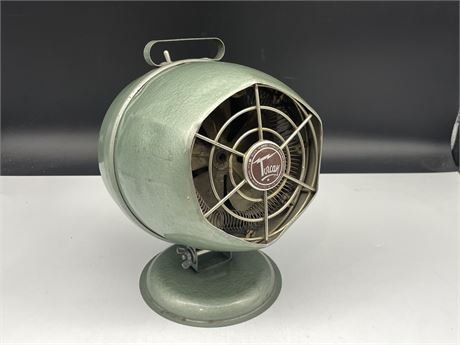 VINTAGE CANADIAN MADE FAN - NEEDS REWIRING - 10” TALL