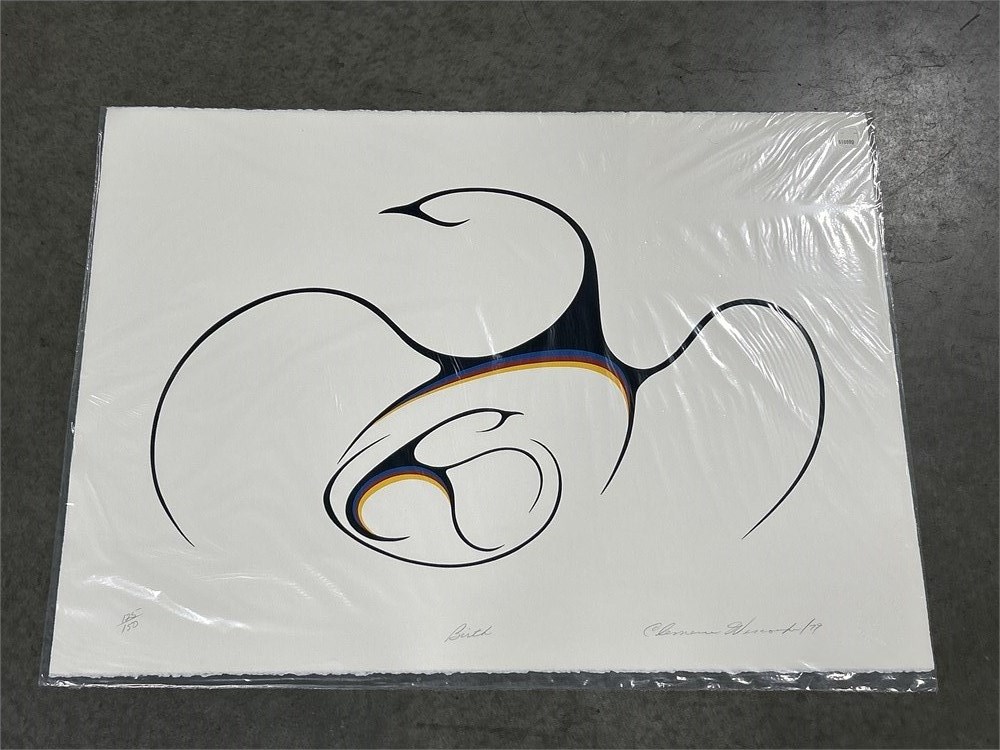 Clemence Wescoupe Look from Withinアートカード Urban Auctions - CLEMENCE WESCOUPE LIMITED EDITION / SIGNED
