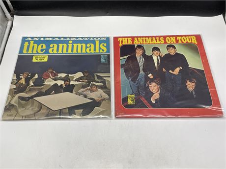 THE ANIMALS EARLY PRESS RECORDS - VG (Slightly scratched)