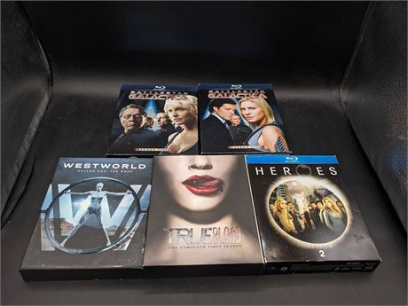 COLLECTION OF BLU-RAY TV SERIES - EXCELLENT CONDITION