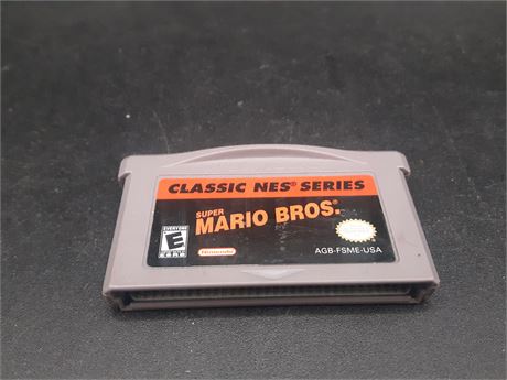SUPER MARIO BROS CLSSIC NES SERIES - VERY GOOD CONDITION - GBA