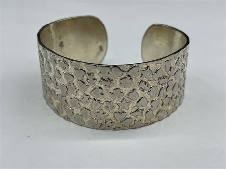HEAVY STERLING SILVER BANGLE