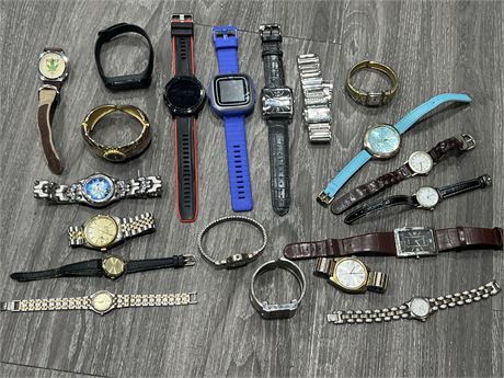 20 MISC WATCHES - AS IS