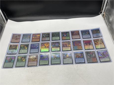 LOT OF 27 UNFINITY MAGIC THE GATHERING CARDS