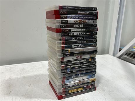 LOT OF PS3 GAMES