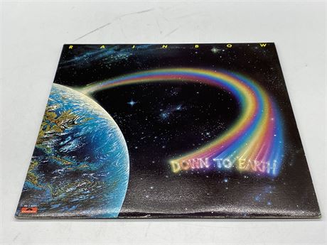 RAINBOW - DOWN TO EARTH - VG (Slightly Scratched)