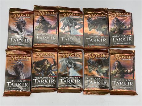 MAGIC THE GATHERING 10X DRAGONS OF TARKIR BOOSTER PACK