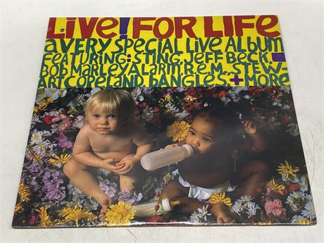 SEALED OLD STOCK - LIVE! FOR LIFE