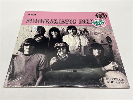 SEALED OLD STOCK - JEFFERSON AIRPLANE - SURREALISTIC PILLOW