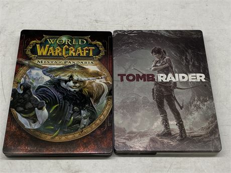 WORLD OF WARCRAFT / TOM RAIDER PC DVD