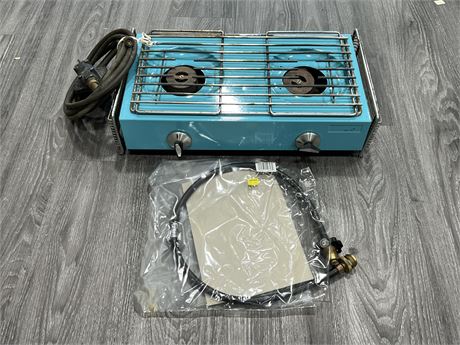 VINTAGE CAMPING STOVE & ACCESSORIES