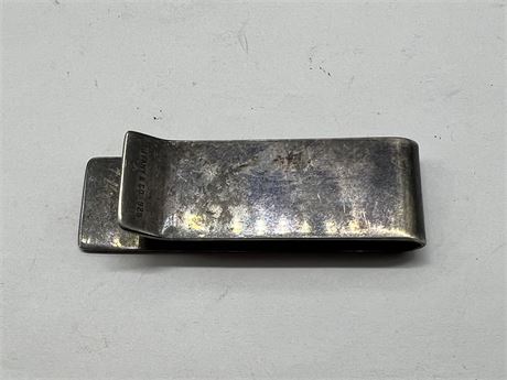 AUTHENTIC TIFFANY + CO STERLING SILVER MONEY CLIP