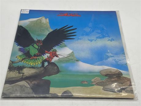 RARE WEST GERMANY PRESSING BUDGIE - NEVER TURN YOUR BACK ON A FRIEND - VG+