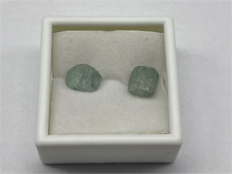 GENUINE COLOMBIAN EMERALD CRYSTAL SPECIMENS 5.55CT