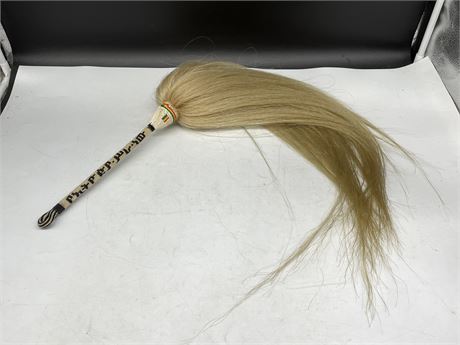 AUTHENTIC HORSE HAIR FLY WHIP