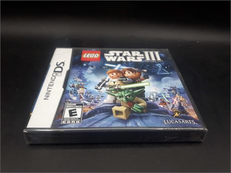SEALED - LEGO STAR WARS 3 CLONE WARS - DS