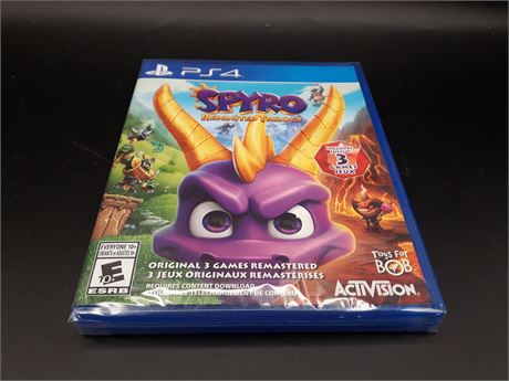 NEW - SPYRO REIGNITED TRILOGY - PS4